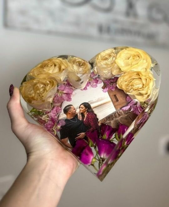 Moule Profond Résine Cœur