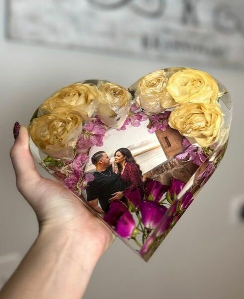 Moule Profond Résine Cœur