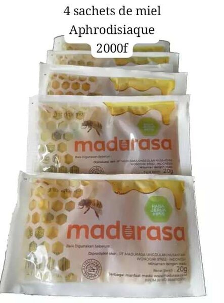 4 sachets de miel aphro