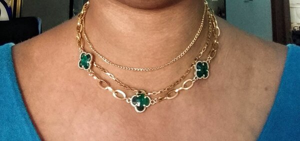 Three layer necklace