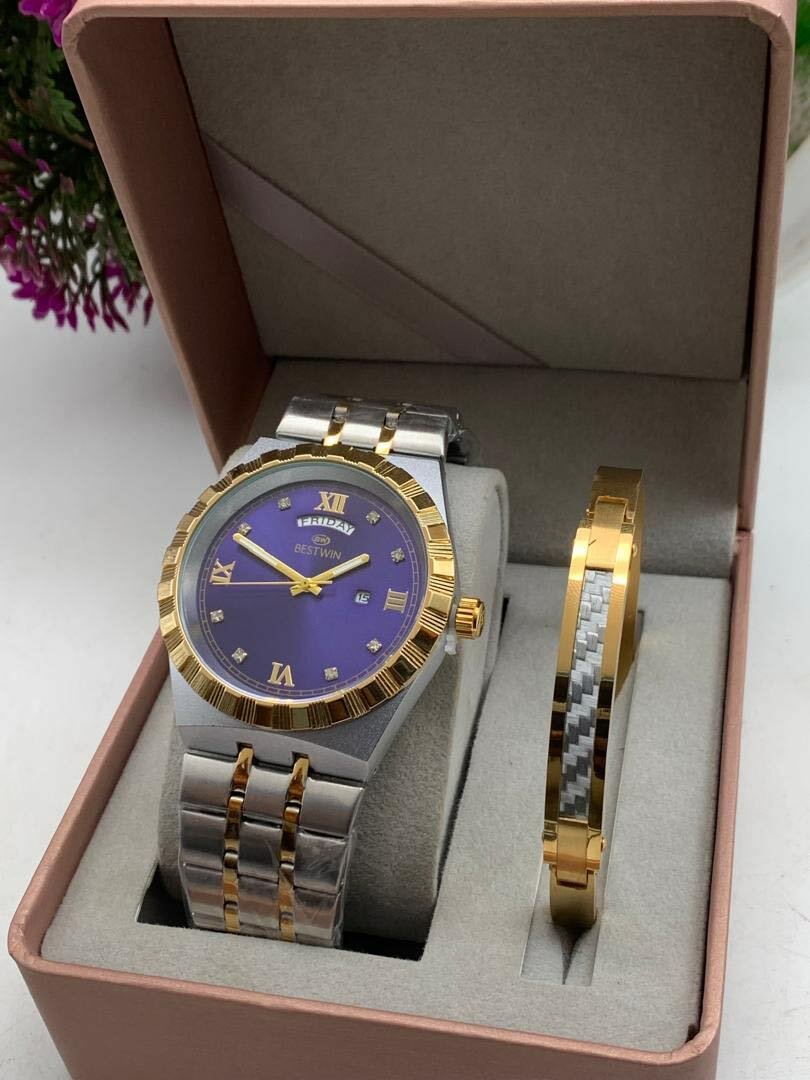 Mens Watch and Bracelet