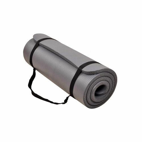 Tapis D'entraînement De Luxe Multifonctionnel épaisseur 10 Mm Haute Densité Léger Antidérapant Sangle Haute Durabilité Avec étui De Rangement