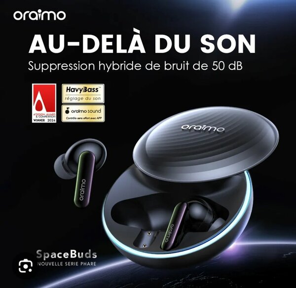 Écouteurs sans fil Oraimo