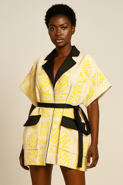 Robe Kimono Éthnique Femme