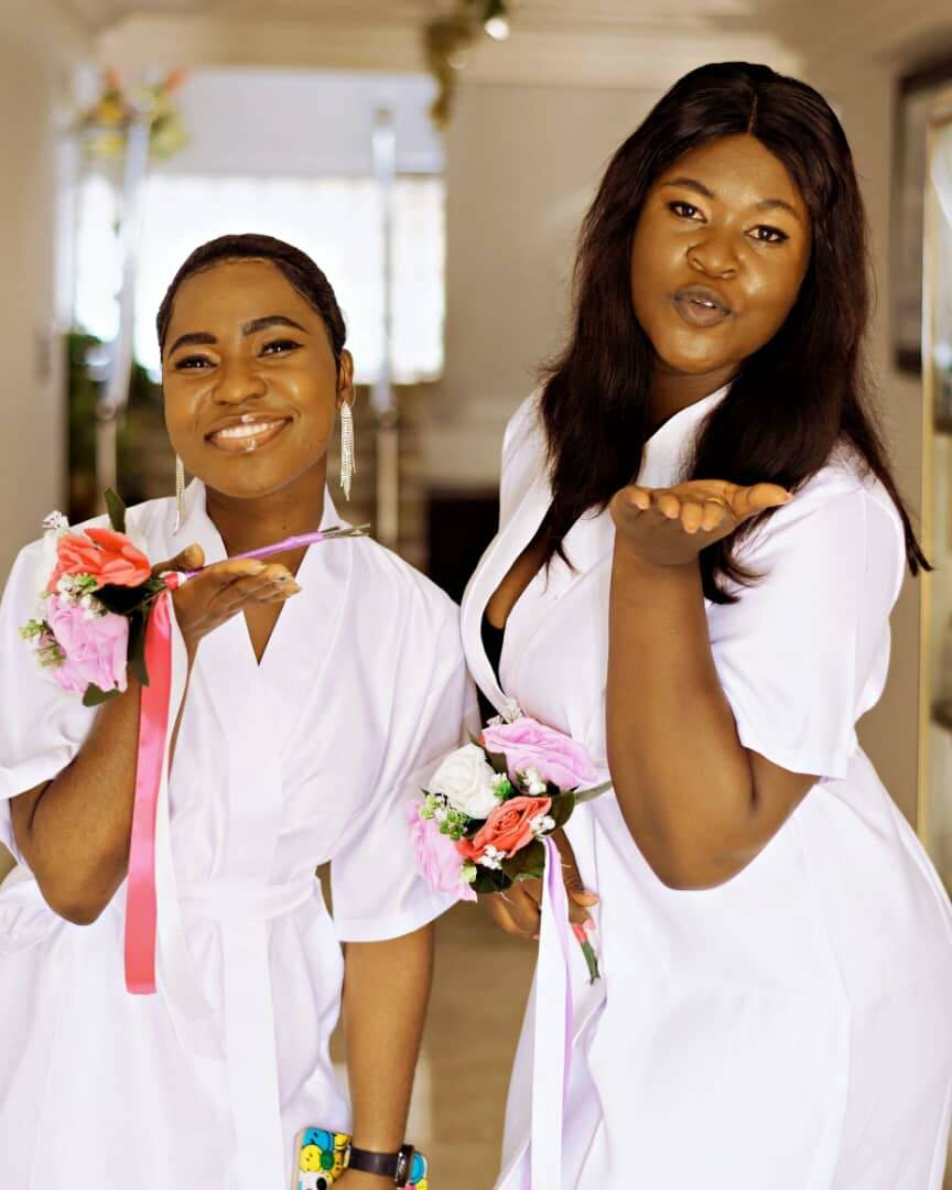 Night wears, bridesmaids robes