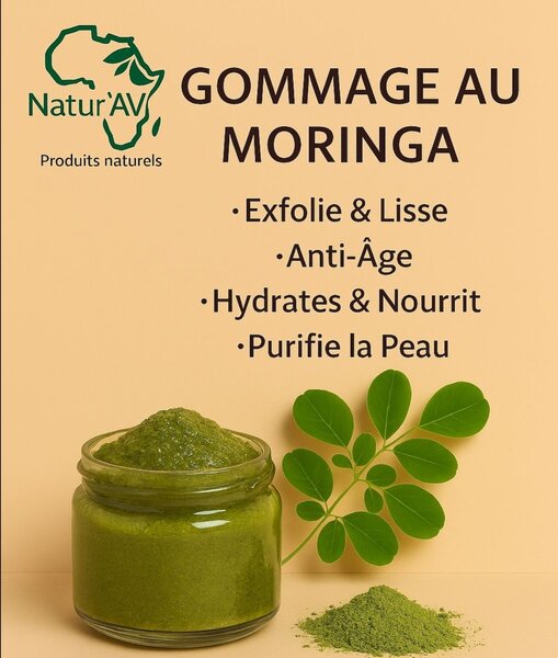 Gommage au Moringa