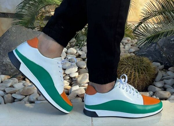 Baskets colorées pour hommes