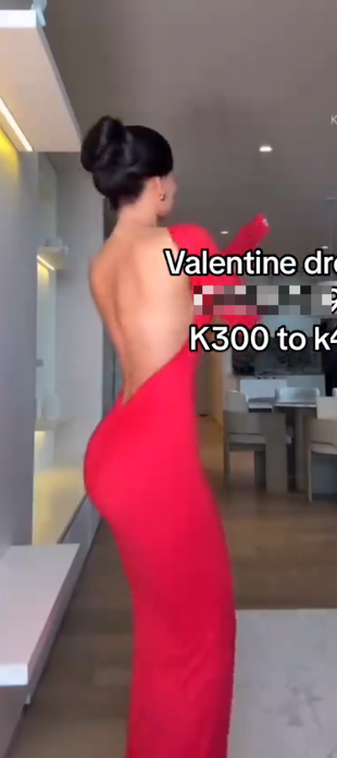 Women's red Dress
