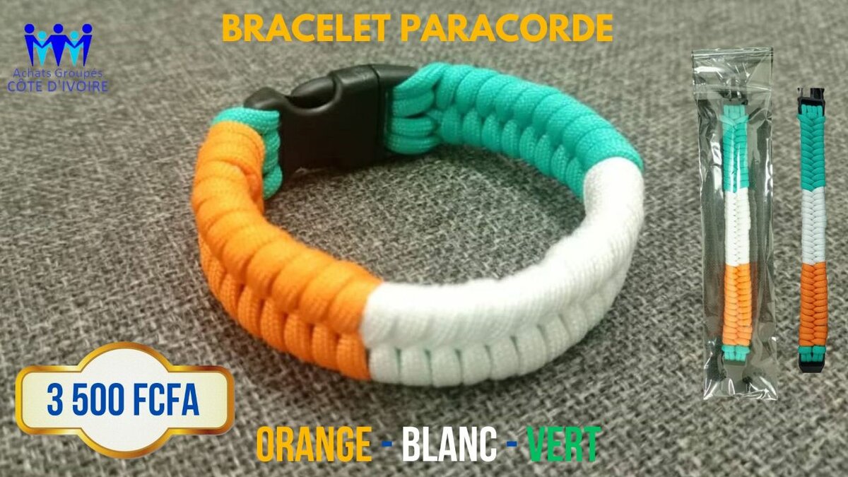 Bracelet Femme, de mode paracorde OBV