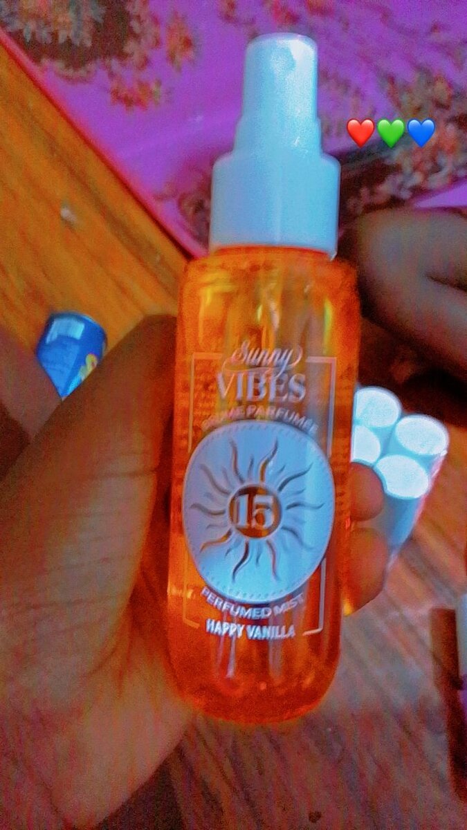 Parfum Sunny Vibes Vanille