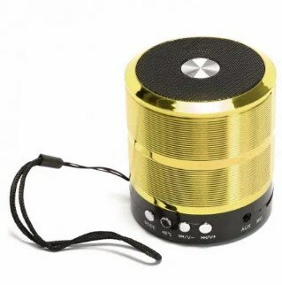 Portable Bluetooth Speaker - Rechargeable, Multi-Color LED Lights, SD Card and USB Support for Ultimate Convenience