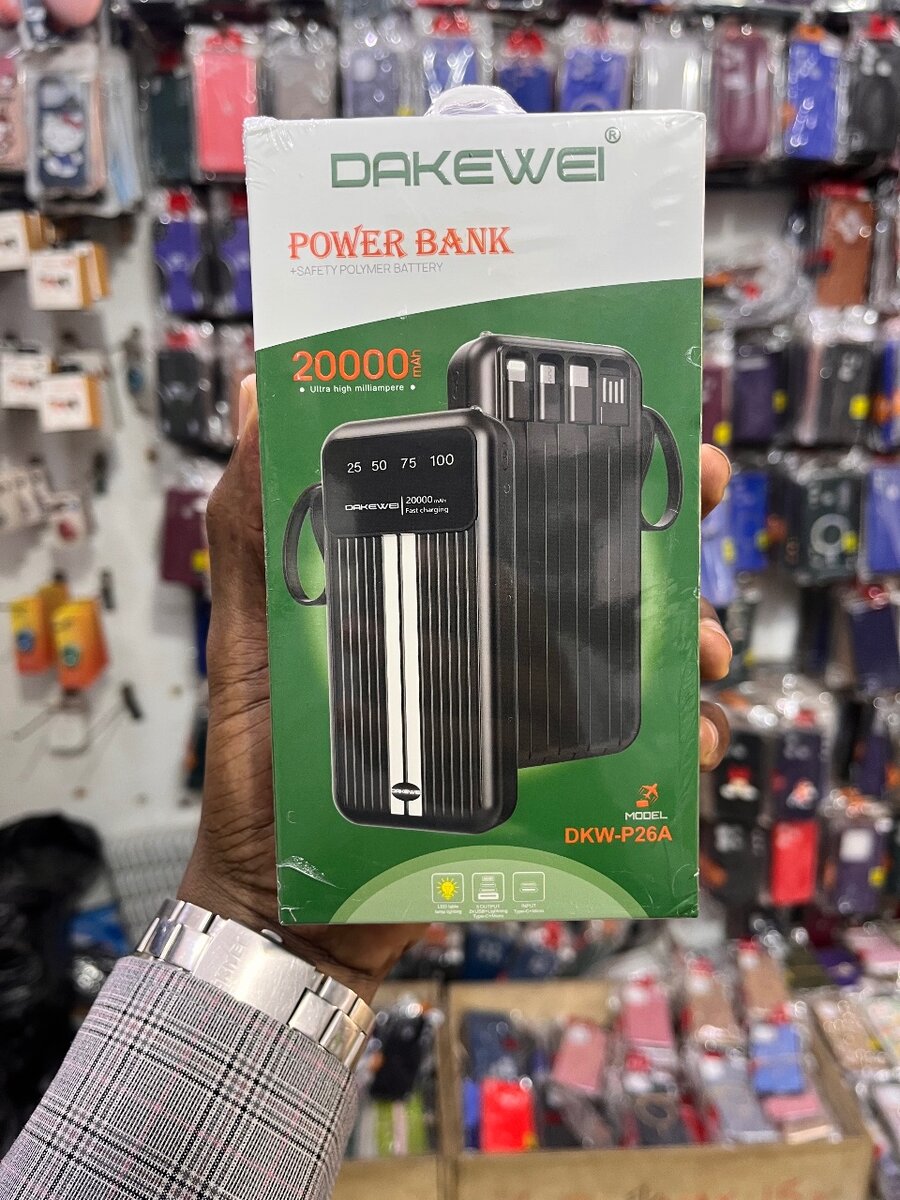 DAKEWEI Chargeur Portable 20000mAh