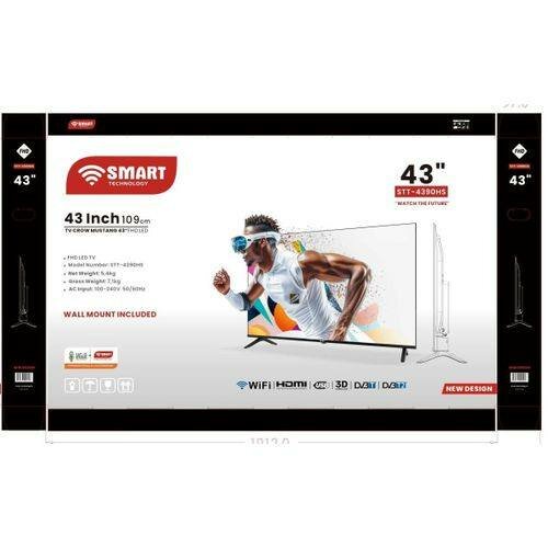SMART LED TV 43" Android WiFi