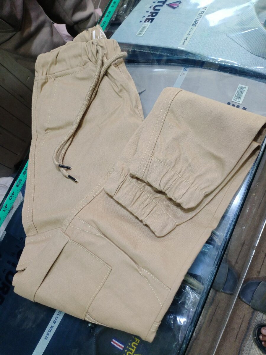 Cotton trouser six pocket
