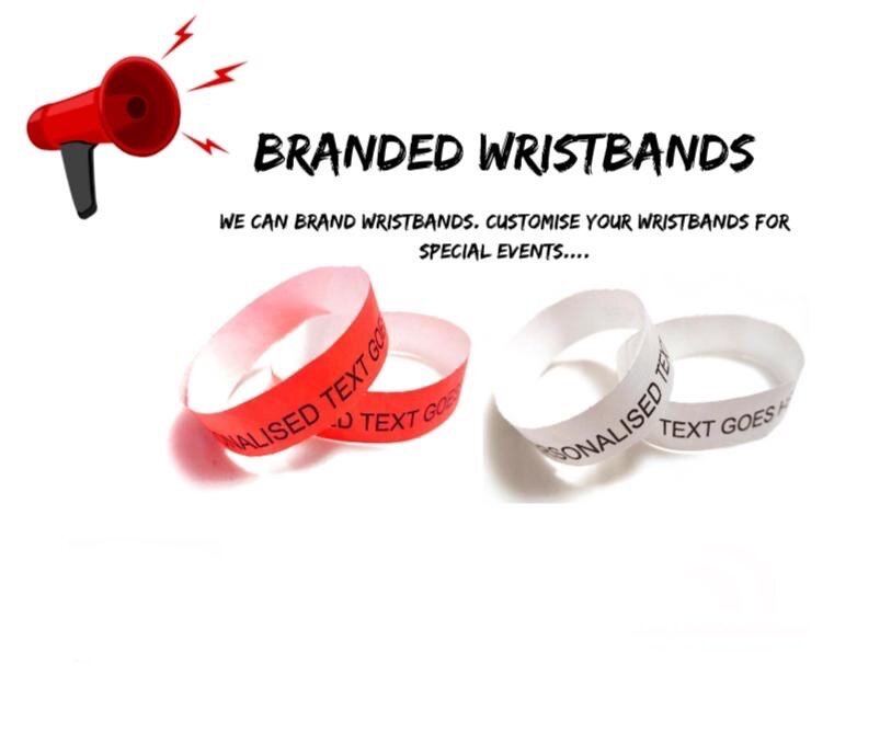 Paper Event Wrist Bands