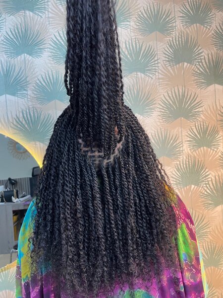 Humans hair 18pouces