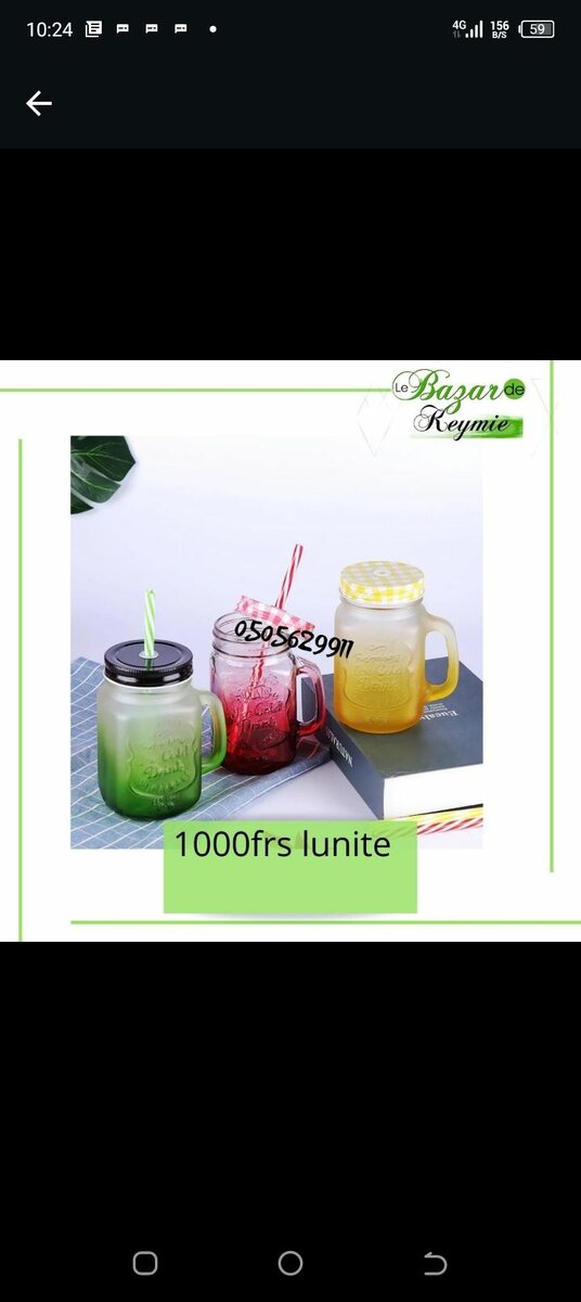 Gobelet a jus + paille