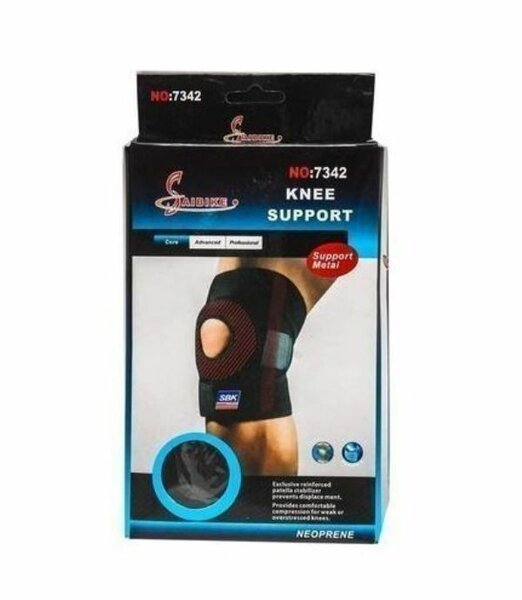 Support genou en néoprène