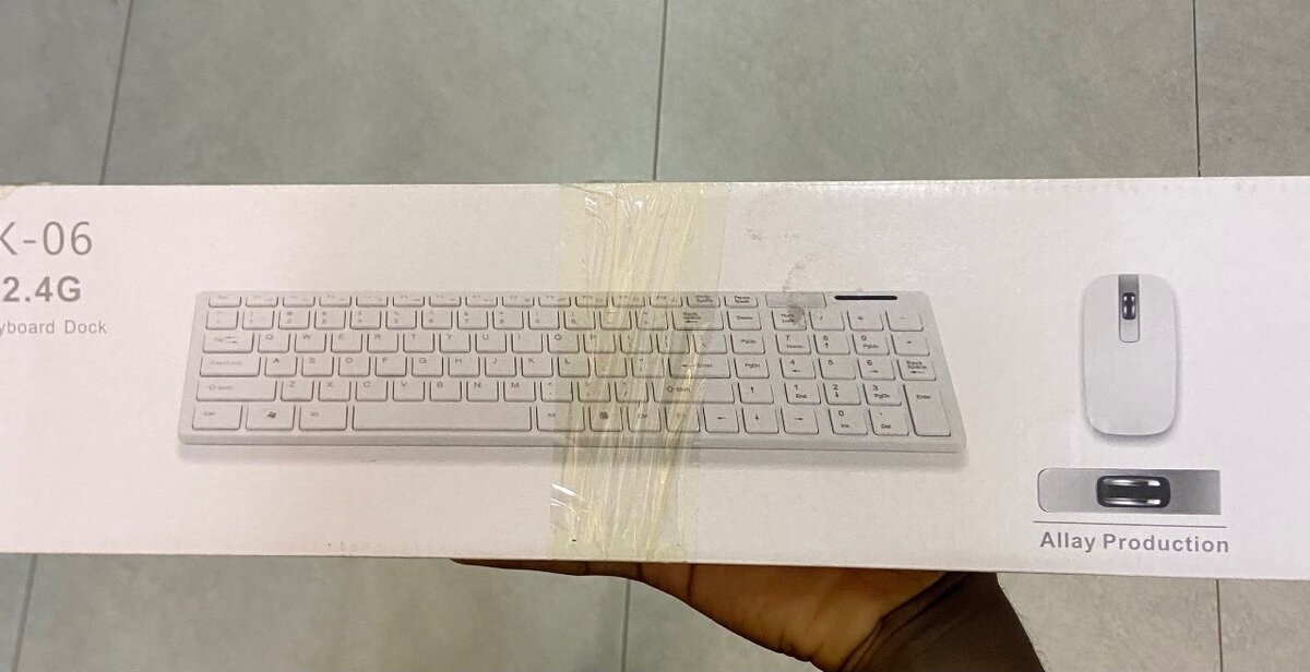 Pack Clavier & Souris Sans Fil Ultra Fin - 2.4G