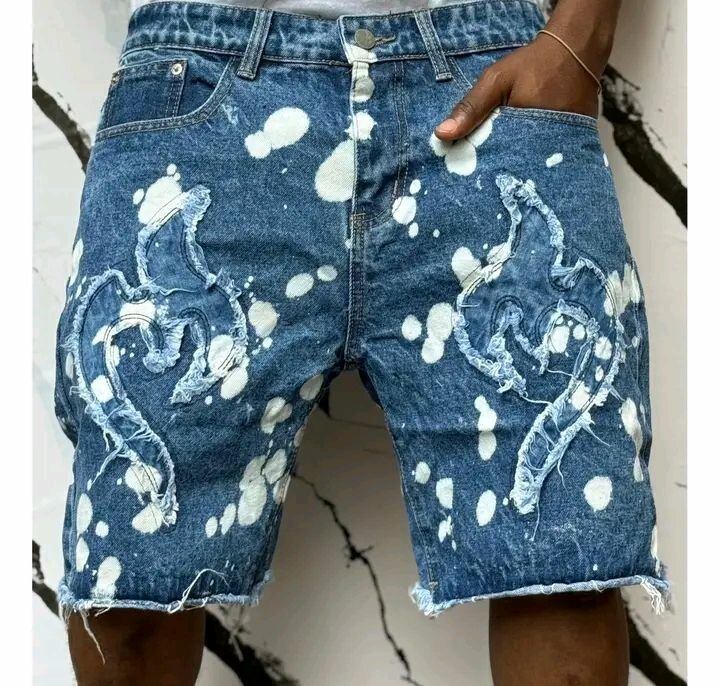 Shorts en denim décontracté