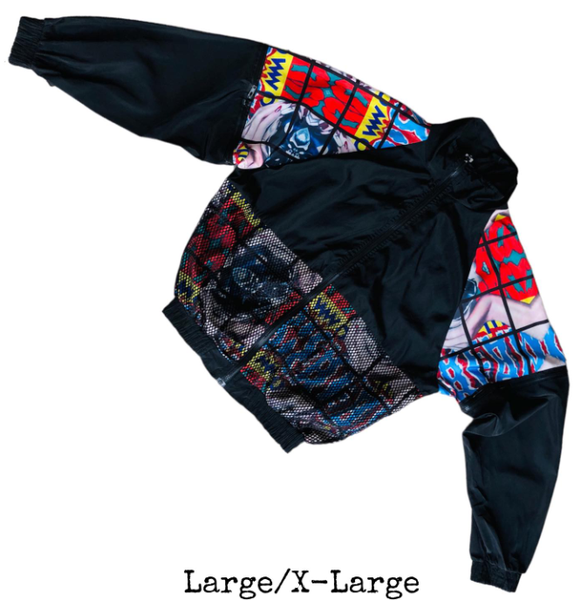 Jacket combined color