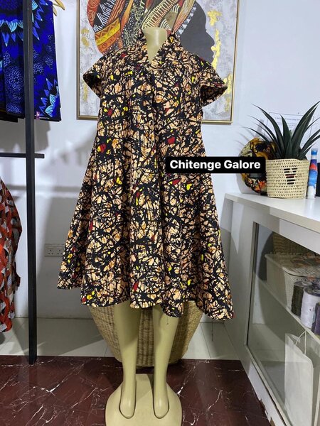 Chitenge dresses short