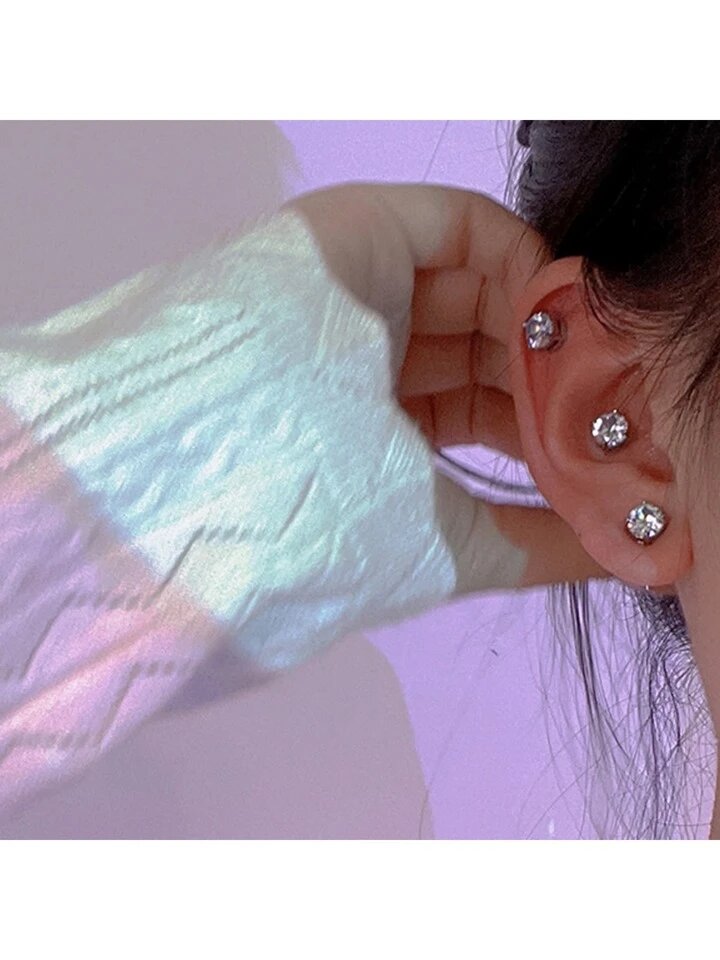 Boucles d'oreilles magnétiques élégantes