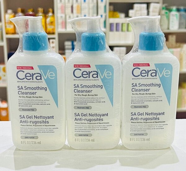 cerave sa smoothing cleanser