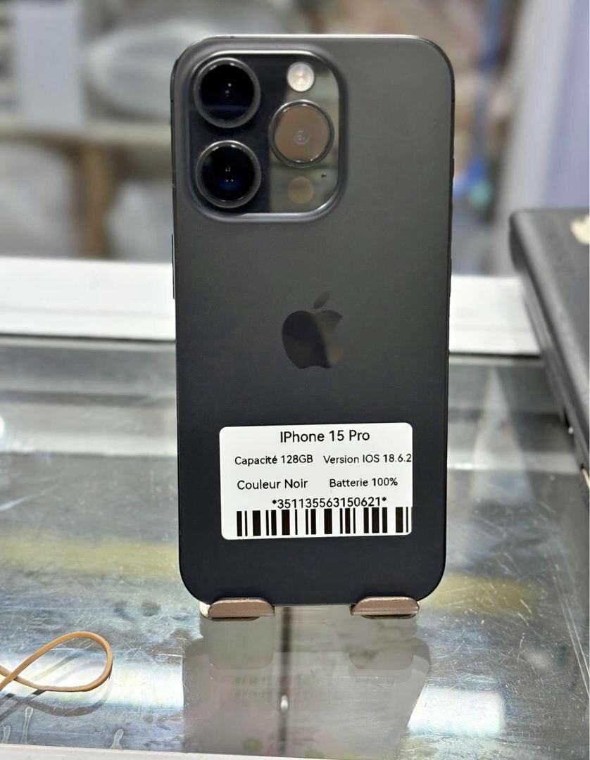 iPhone 15 Pro 128GB Noir