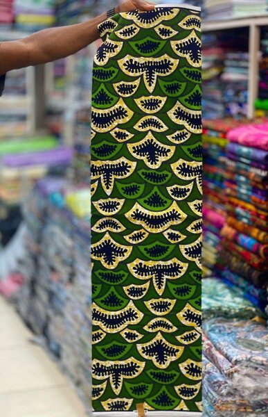 Tissu en coton imprimé africain