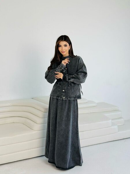 Шикарная джинсовая двойка