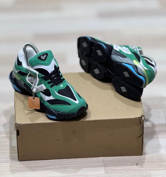 Baskets tendance vertes