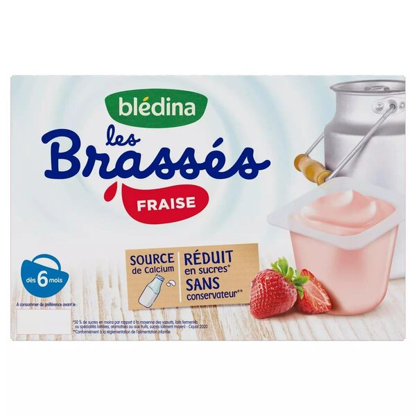 Brassé fraise