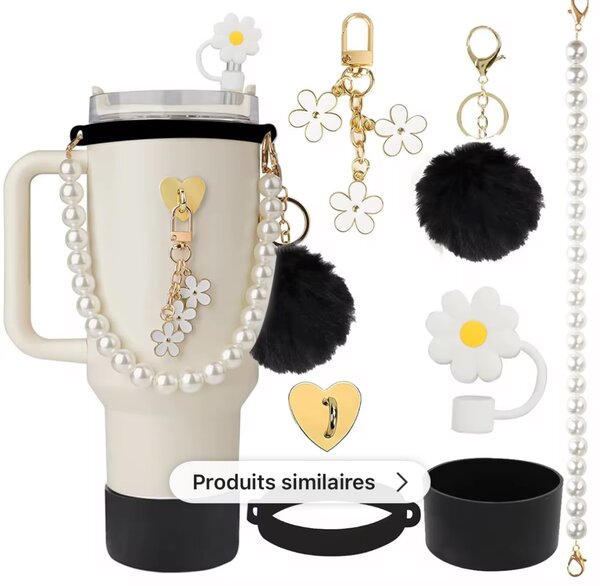 Gobelet Décoratif à Pompons