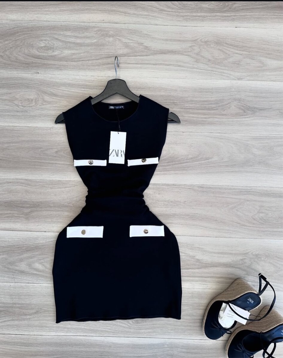 Zara stretchy dress