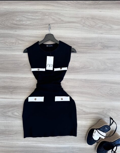 Zara stretchy dress