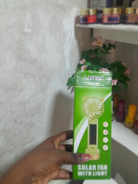 Rechargeable/ Solar  handfan