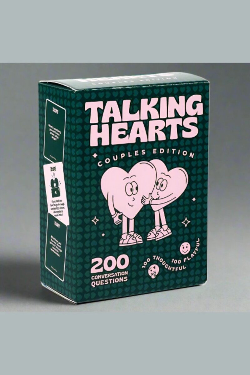 Talking heart card game
