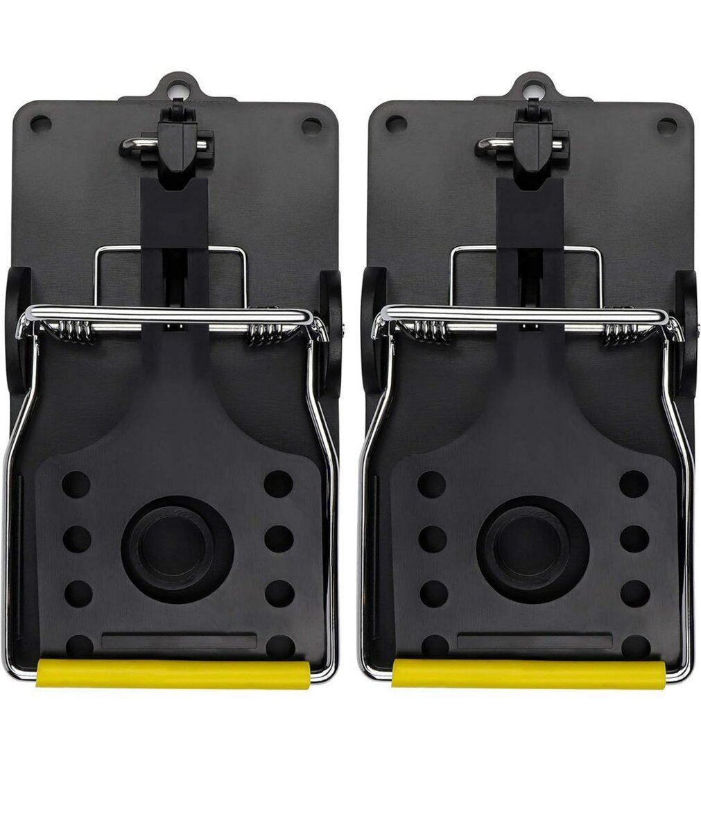 Ratkil Rat Traps - 2 x Large Heavy Duty Rat Traps