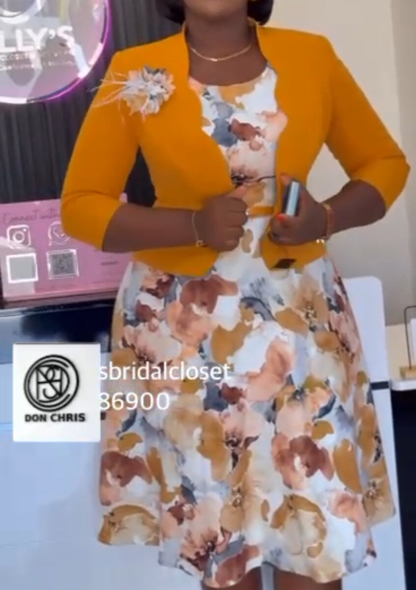 Robe élégante avec veste