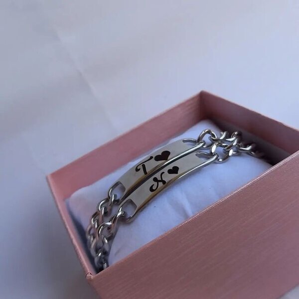 Bracelet Couple Personnalisé