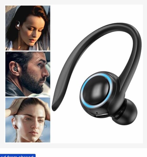 Sweat proof wireless Bluetooth headset