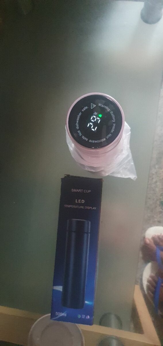 Gourde Thermos Intelligente LED