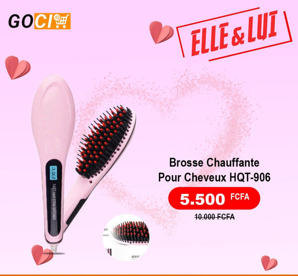 Brosse Chauffante Pour Cheveux HQT-906