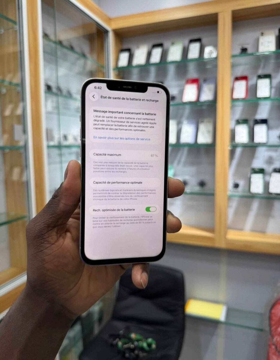 iPhone 12 Pro 256 Go Argent