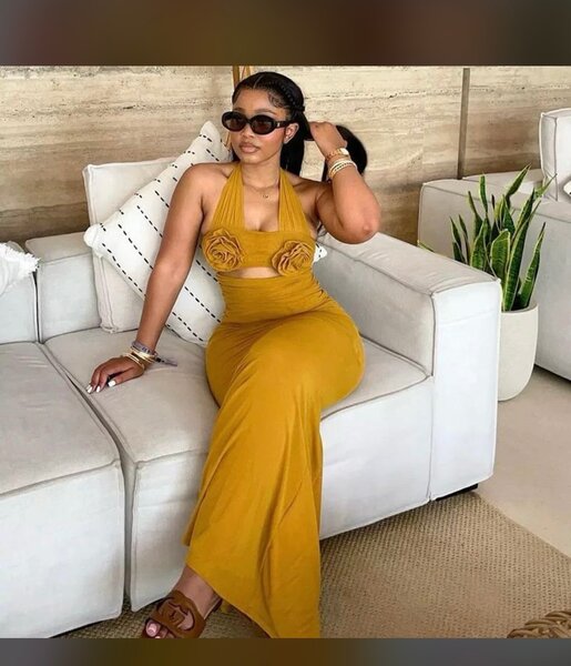 Robe longue élégante femme