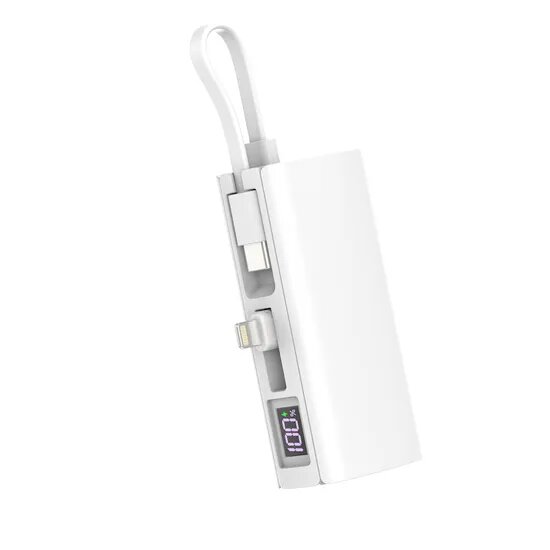 Aspor A351 Mini Power Bank 5000mAh - Portable Charger