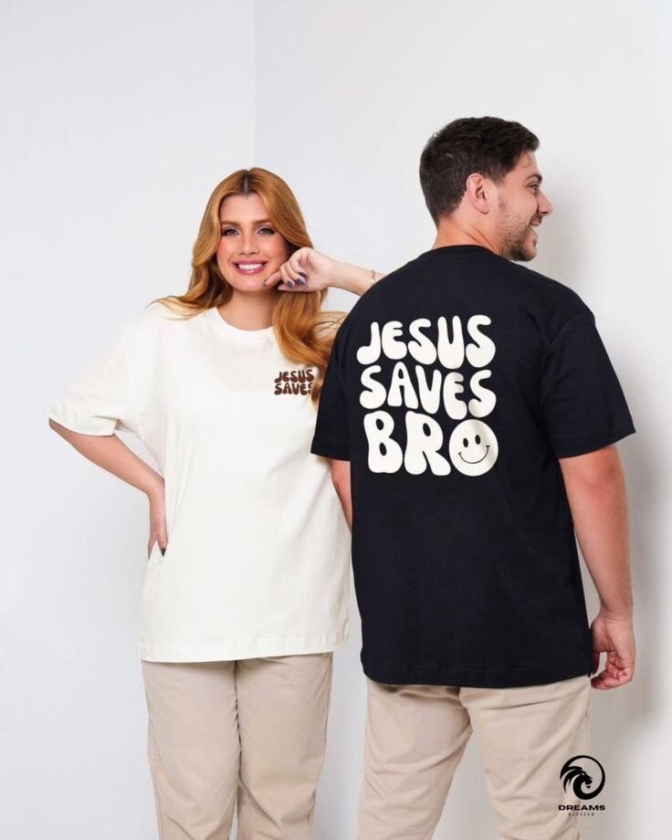 T-shirt unisexe 'Jesus Saves'