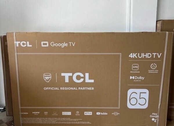 65" TCL 4K ULTRA TELEVISION