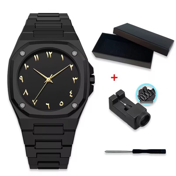 Montre Homme Noire Élégante